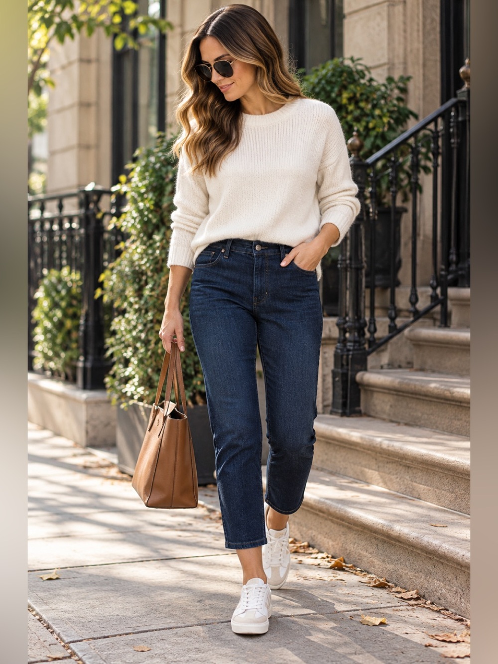 Mott & Bow Dark Wash Slim Cropped Jeans W36 Women’s 16/18 Approx